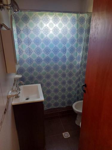 浴室, somos "EL FIN DEL AFAN" 2, casa con vistas a las sierras in 波特雷羅德洛斯富內斯