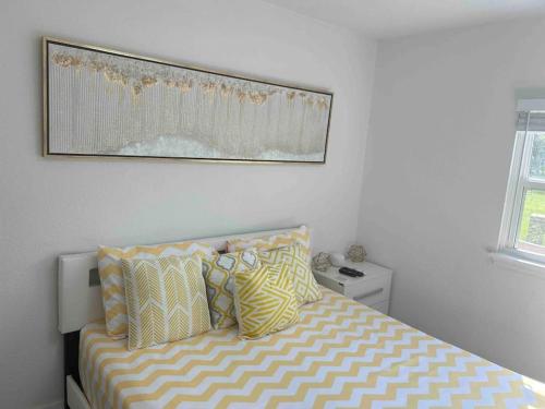 Room in smart home with pond view in Orlando, USA