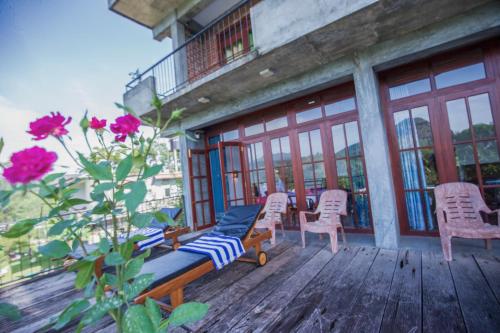 Camera doppia, deluxe, con vista, balcone