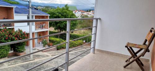 balkon/terasa, Casa de descanso en Anapoima en condominio cerrado - hasta 8 personas in Anapoima