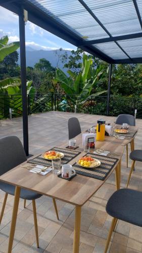 Ēdiens un dzērieni, Estancia Finca Cafetera El Paraiso in Calarca