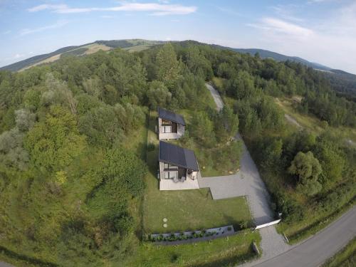 Viesnīcas āriene, Przylesie domki in Wysoczany