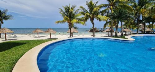 Oceanfront Condo at Unique Location, Cancún