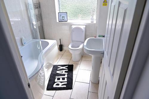 3 Bedroom House Manchester with en-suite Free Wifi and Parking, Manchester (fotografie 7)