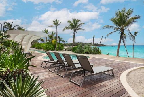 Oceanfront 2Br Apartment in Tancar, Mexico
