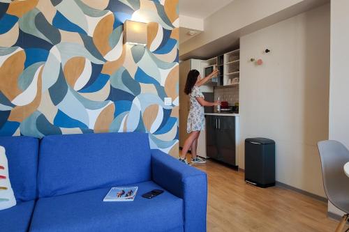One-Bedroom Apartment with Balcony