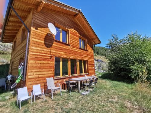 Buitenkant, Chalet Mélèze in sonniger Lage mit schönem Ausblick , für 6 Personen (Chalet Meleze in sonniger Lage mit schonem Ausblick , fur 6 Personen) in Mase