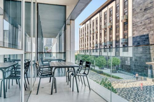Blueground Building 24 pool gym city view DXB-1385, Dubaj (fotografie 5)