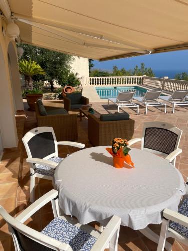 Erkély/terasz, Moraira apartment 3 bedrooms in Benimeit