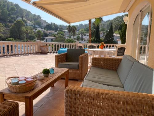 Erkély/terasz, Moraira apartment 3 bedrooms in Benimeit