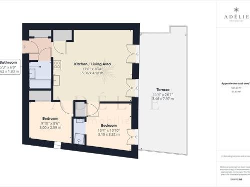 Appartement Montvalezan-La Rosière 3 pièces 6 personnes - FR-1-398-535 - main image