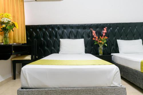 Standard Twin Room room in Hotel Caribe Plaza Barranquilla