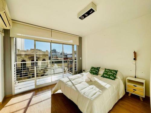 Acogedor Espacio en Palermo con Balcón y Vista