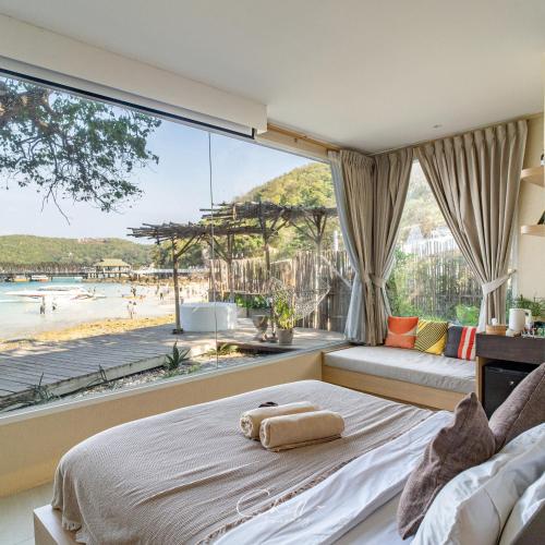 파타야 Haven Beachfront Villa Koh Larn 2성급 호텔 스위트룸