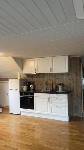 Koselig loftsleilighet sentrumsnært in โมสโยน