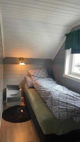 Koselig loftsleilighet sentrumsnært in โมสโยน