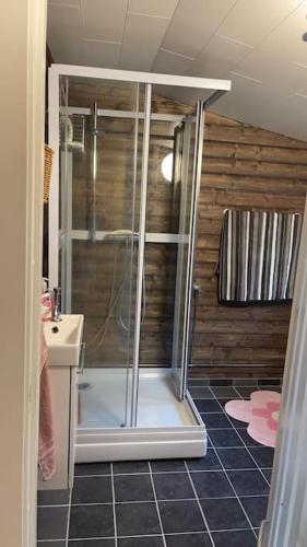 Koselig loftsleilighet sentrumsnært in โมสโยน