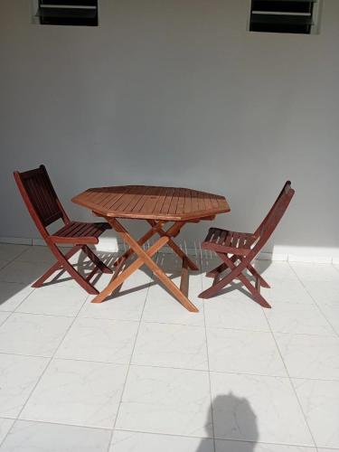 Terraza/balcón, Le Latanier bleuté (Le Latanier bleute) in Le Francois