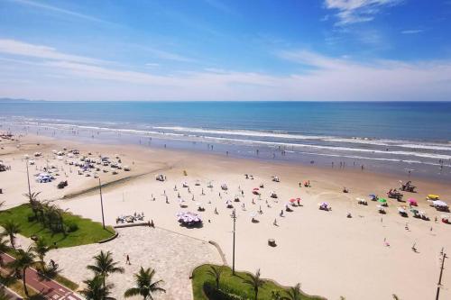 Pé na praia, em frente ao mar, Praia Grande – khách sạn tại Vila Caiçara