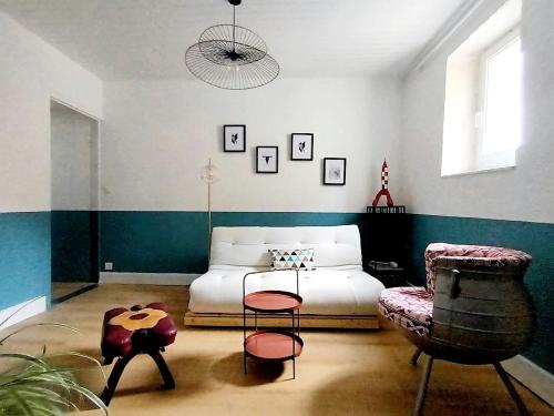 Appartement 40m2, à 500m de la plage, vieux port, 303