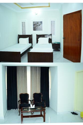 2 twin beds