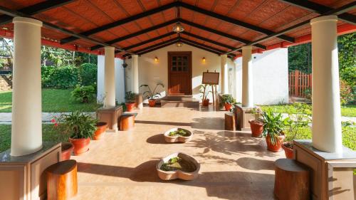 Exterior view, SaffronStays Biccode Woodside Heritage in Belur