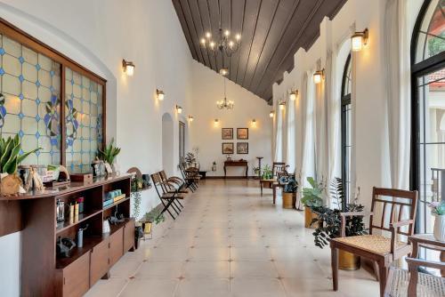 Exterior view, SaffronStays Biccode Woodside Heritage in Belur