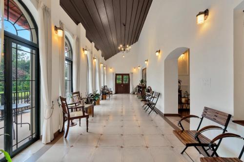 Entrance, SaffronStays Biccode Woodside Heritage in Belur