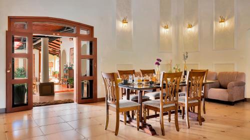 Entrance, SaffronStays Biccode Woodside Heritage in Belur
