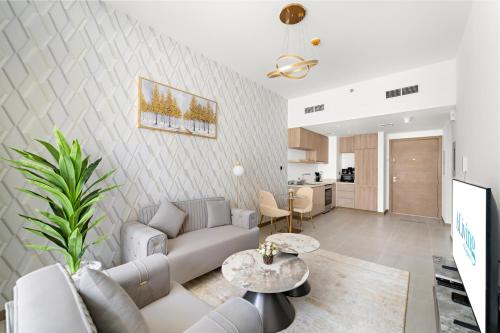 ALiving Classy 1BR I Near Burj Khalifa & Dubai Mall I Missoni Tower- 211, Dubai (foto 5)