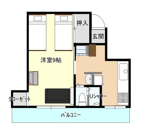 長野善光寺ビラ大門402号室