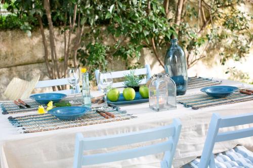 View, Kalamos sea view villa Beach walking distance in Agii Apostoli