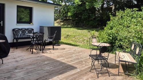 شرفة/ تراس, Ferienhaus Birx in Birx