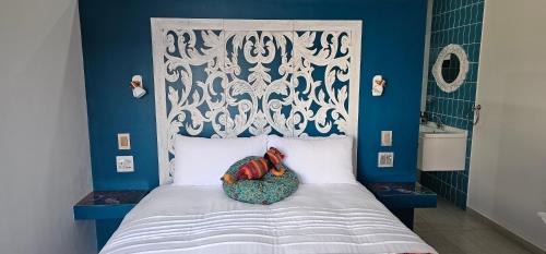 1 double bed