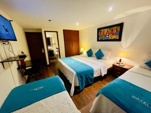 Quadruple Room room in Hotel Santa Cruz Bogotá