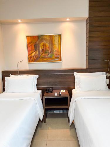 Deluxe Twin Room room in Royal Center Hotel Lourdes