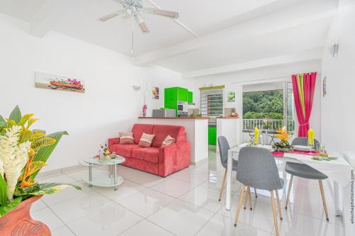 Basilic au Refuge de Madiana à Schoelcher - Location saisonnière - Schoelcher