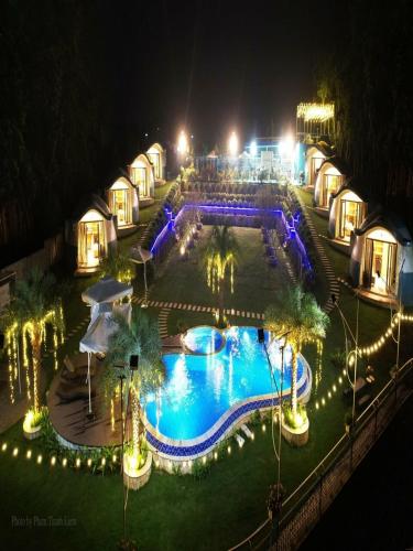 Villa 8 phòng ngủ - view hồ - BBQ - bể bơi riêng - Ba Vì