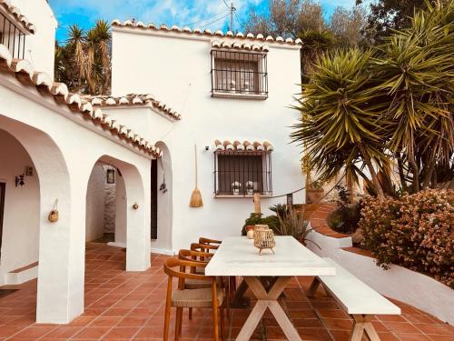 Viesnīcas āriene, Casita Comares - bed and breakfast - La Alquería - Comares - Málaga (Casita Comares - bed and breakfast - La Alqueria - Comares - Malaga) in Komaresa