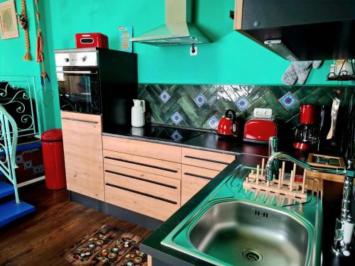 Kitchen, Apartment im Mexiko-Stil in Oberneisen