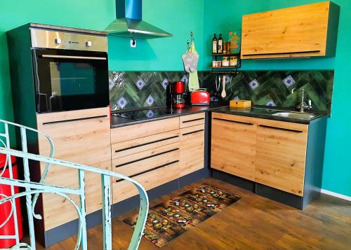 Kitchen, Apartment im Mexiko-Stil in Oberneisen