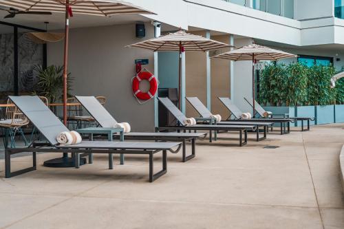 Swimming pool, Wyndham Garden Mazatlan Marina in Mazatlán