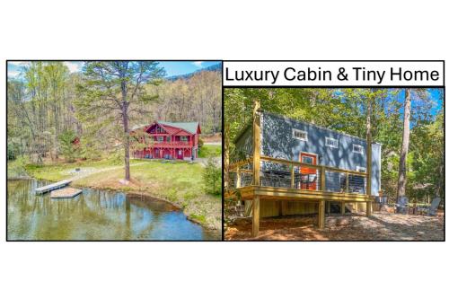 Lakefront Cabin & Cozy Lakeview Cottage in 米斯河(NC)