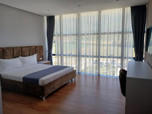 1 double bed