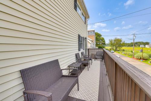 Walk to Beaches Sunny East Haven Home with Grill in East Haven