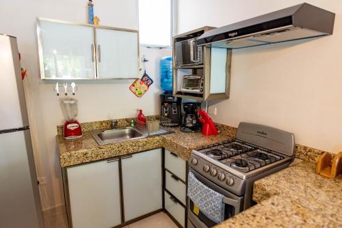 Elegant and comfy 2BR 1 block from the Ocean in Progreso, Mexico