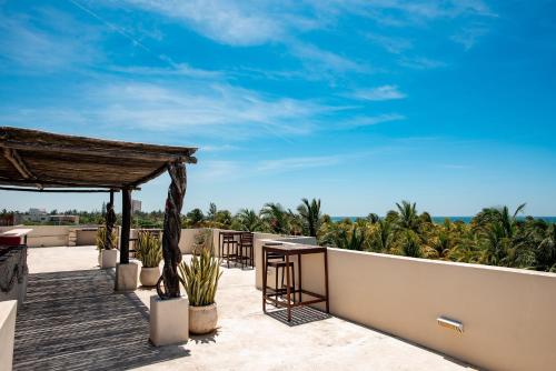 Elegant and comfy 2BR 1 block from the Ocean in Progreso, Mexico