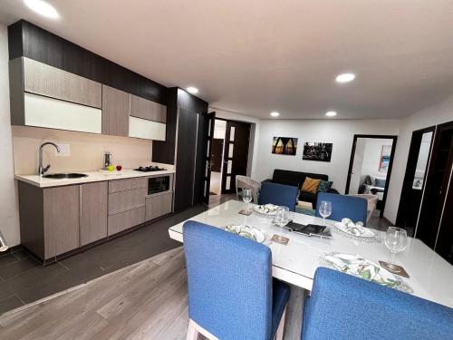 Kitchen, RUITOQUE CONDOMINIO Apartamento in Loma Mesa De Ruitoque