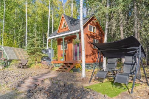 The Skarland Trail Cabin in College (AK)