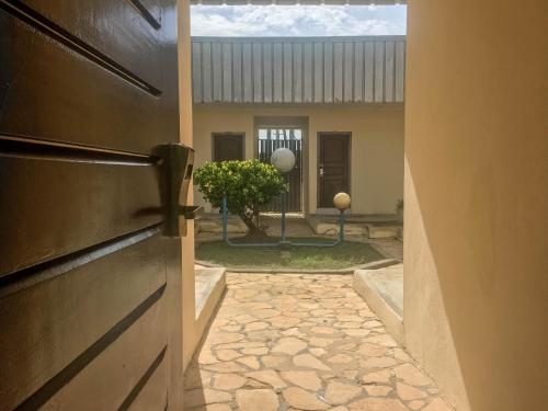 Chambre double, vue sur le jardin
